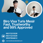 Biro visa turis mesir fast, trustworthy and 99% approved