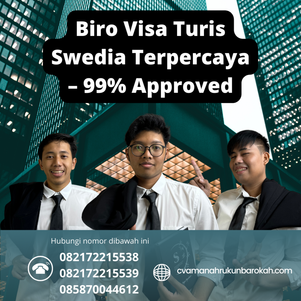 Biro visa turis swedia terpercaya – 99% approved