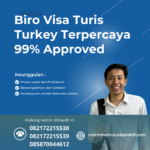 Biro visa turis turkey terpercaya 99% approved