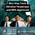Biro visa turis ukraina terpecaya and 99% approved
