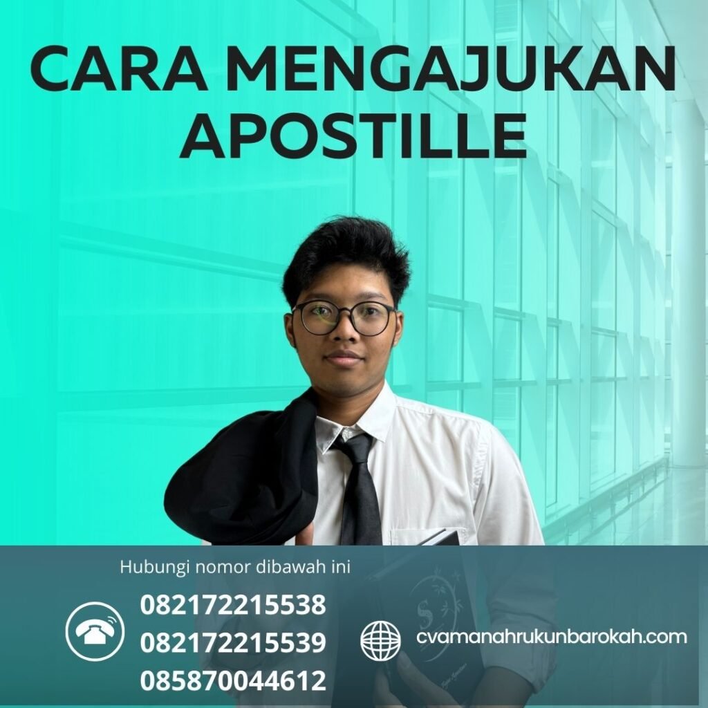 Cara Mengajukan Apostille Cara mengajukan apostille