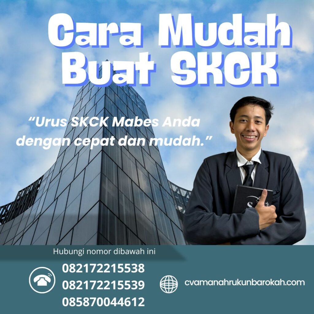 Cara mudah buat skck