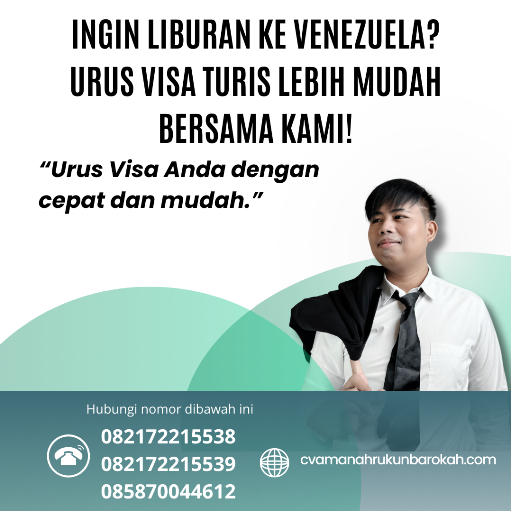 Ingin Liburan ke Venezuela Urus Visa Turis Lebih Mudah Bersama Kami! Ingin liburan ke venezuela urus visa turis lebih mudah bersama kami!
