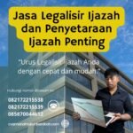 Jasa legalisir ijazah dan penyetaraan ijazah penting