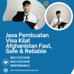 Jasa pembuatan visa kilat afghanistan fast, safe & reliable