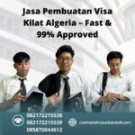 Jasa pembuatan visa kilat algeria – fast & 99% approved