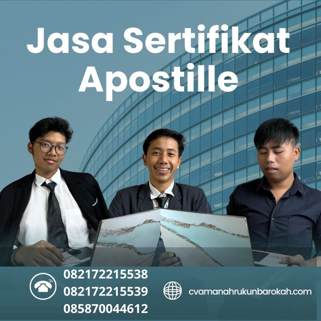 Jasa sertifikat apostille
