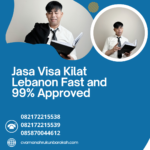 Jasa visa kilat lebanon fast and 99% approved