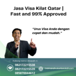 Jasa visa kilat qatar fast and 99% approved
