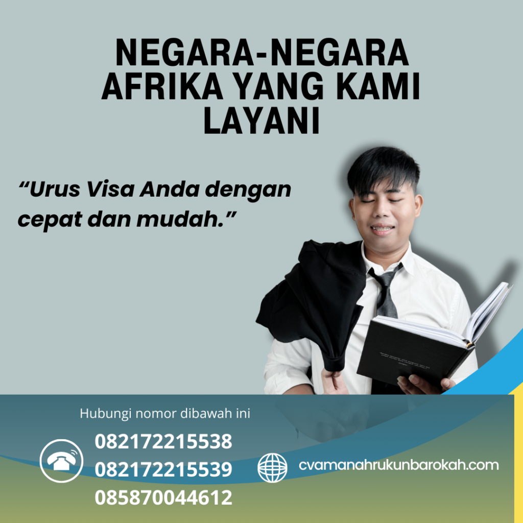 Negara-Negara Afrika yang Kami Layani Negara negara afrika yang kami layani