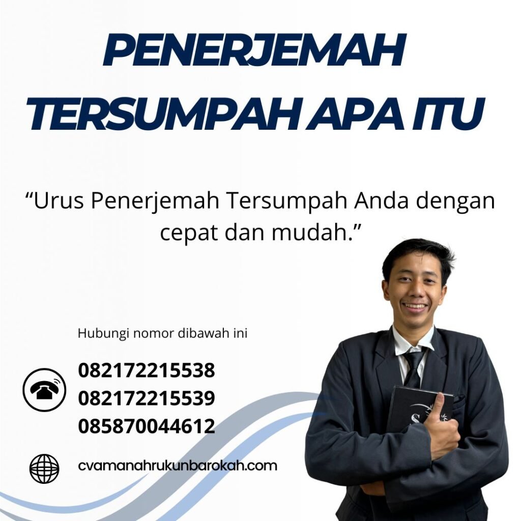 Penerjemah tersumpah apa itu