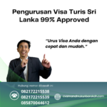 Pengurusan visa turis sri lanka 99% approved
