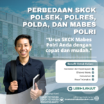 Perbedaan skck polsek, polres, polda, dan mabes polri
