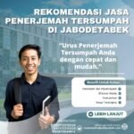 Rekomendasi jasa penerjemah tersumpah di jabodetabek