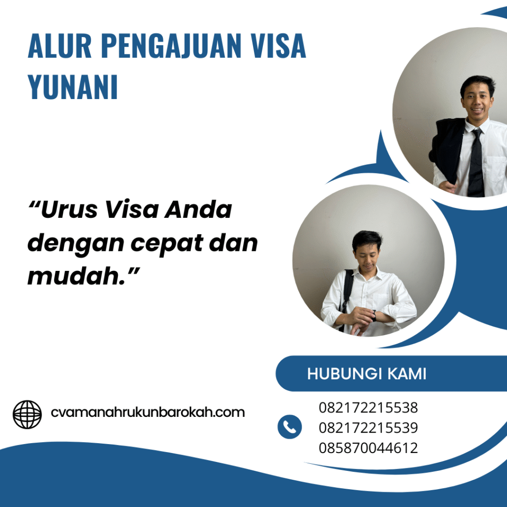 Alur Pengajuan Visa Yunani Alur pengajuan visa yunani