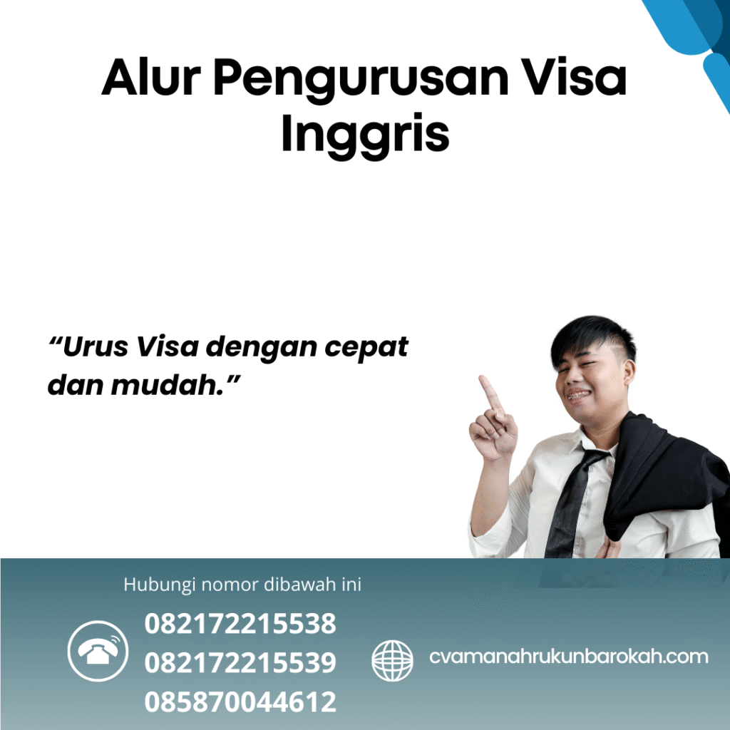 Alur Pengurusan Visa Inggris Alur pengurusan visa inggris
