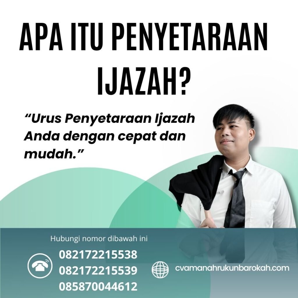 Apa Itu Penyetaraan Ijazah (1) Apa itu penyetaraan ijazah (1)