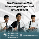Biro pembuatan visa montenegro cepat and 99% approved