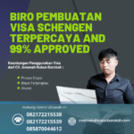 Biro pembuatan visa schengen terpercaya and 99% approved
