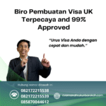 Biro pembuatan visa uk terpecaya and 99% approved