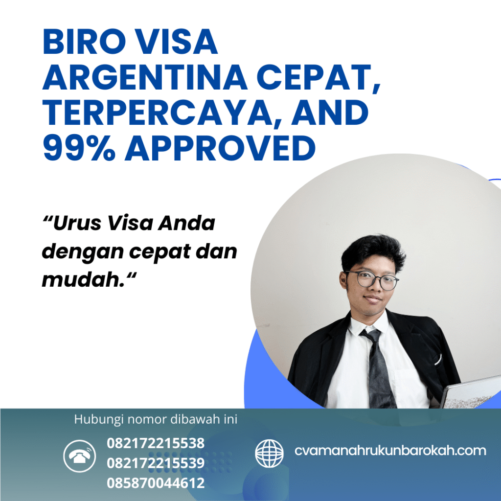 Biro visa argentina cepat, terpercaya, and 99% approved