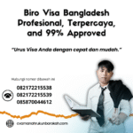 Biro visa bangladesh profesional, terpercaya, and 99% approved