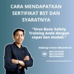 Cara mendapatkan sertifikat bst dan syaratnya