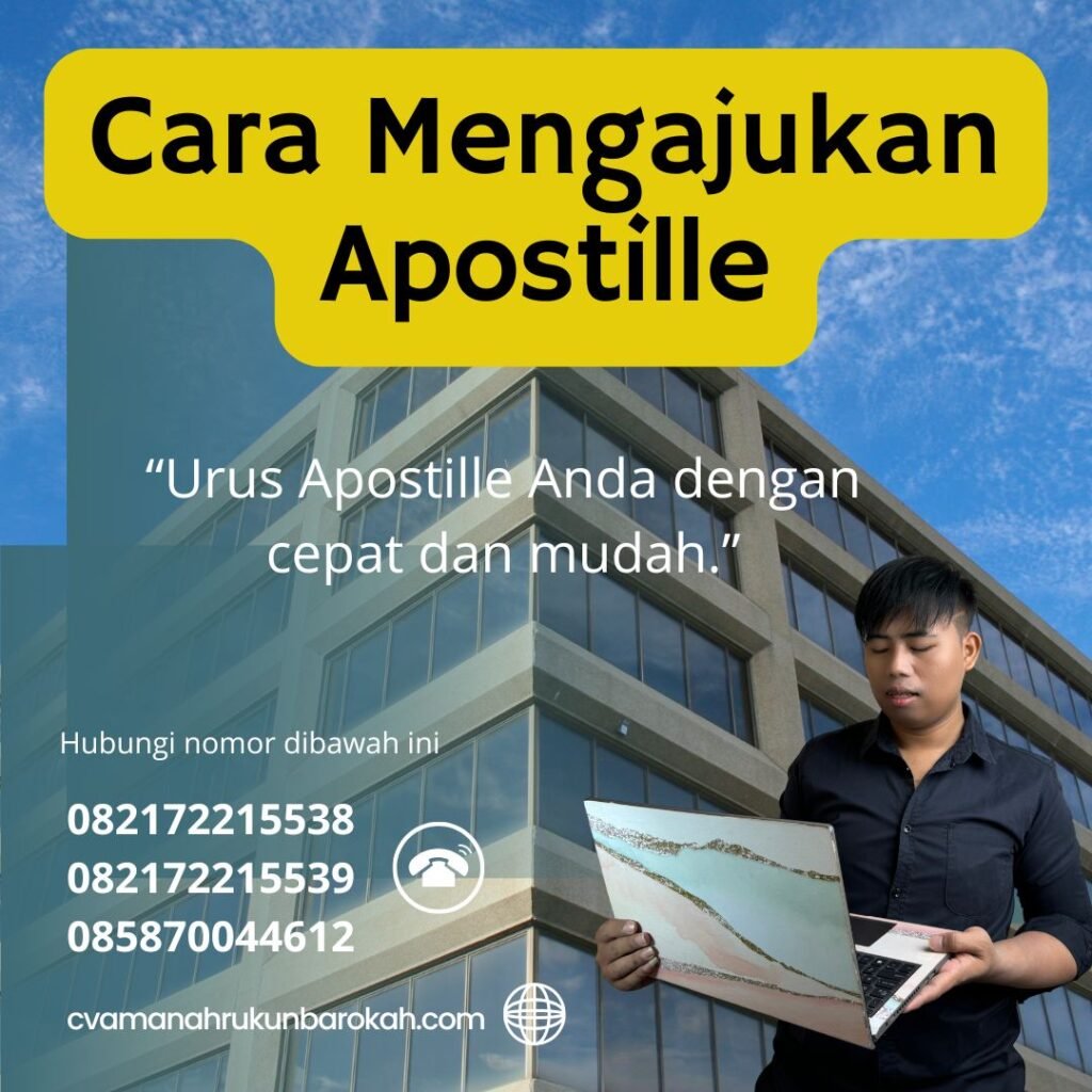 Cara Mengajukan Apostille (1) Cara mengajukan apostille (1)