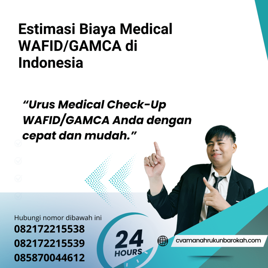 Estimasi Biaya Medical WAFIDGAMCA di Indonesia Estimasi biaya medical wafidgamca di indonesia