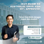 Ikut suami ke australia urus visa 99% approved
