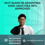 Ikut suami ke argentina 2025 urus visa 99% approved