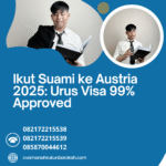 Ikut suami ke austria 2025 urus visa 99% approved