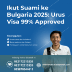 Ikut suami ke bulgaria 2025 urus visa 99% approved