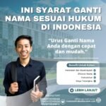 Ini syarat ganti nama sesuai hukum di indonesia