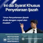 Ini dia syarat khusus penyetaraan ijazah