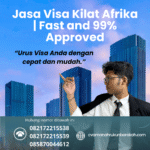 Jasa visa kilat afrika fast and 99% approved