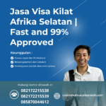 Jasa visa kilat afrika selatan fast and 99% approved