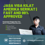 Jasa visa kilat amerika serikat fast and 99% approved