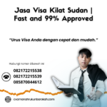 Jasa visa kilat sudan fast and 99% approved