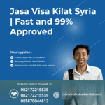 Jasa visa kilat syria fast and 99% approved