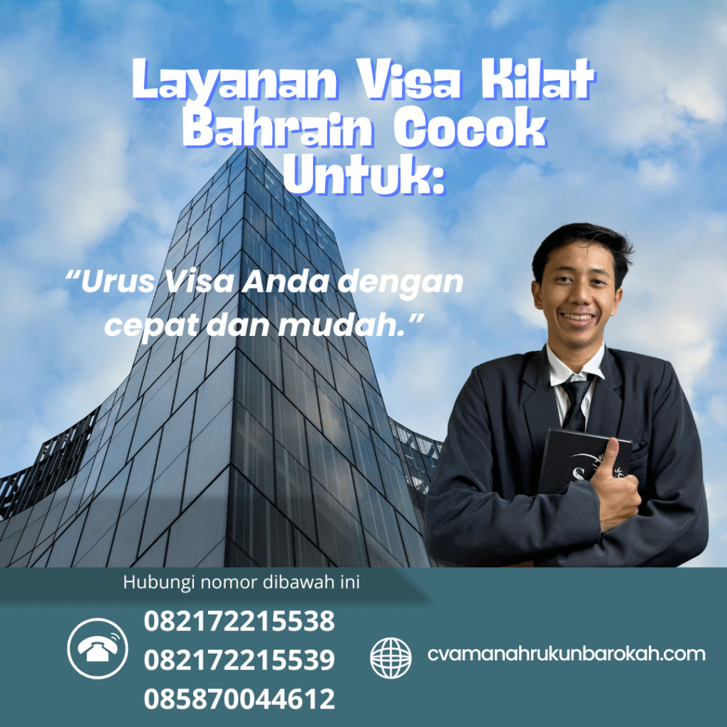 Layanan Visa Kilat Bahrain Cocok Untuk Layanan visa kilat bahrain cocok untuk
