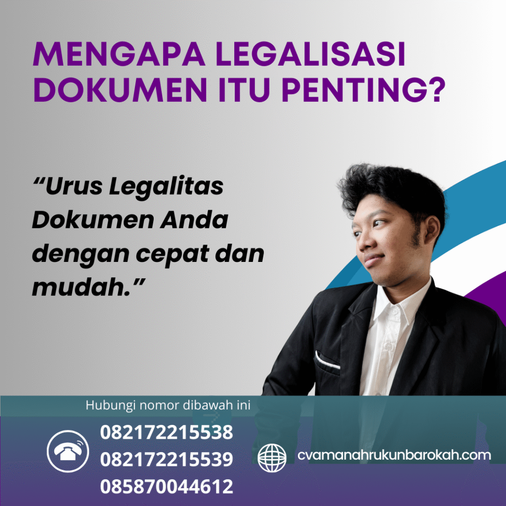 Mengapa Legalisasi Dokumen Itu Penting (2) Mengapa legalisasi dokumen itu penting (2)