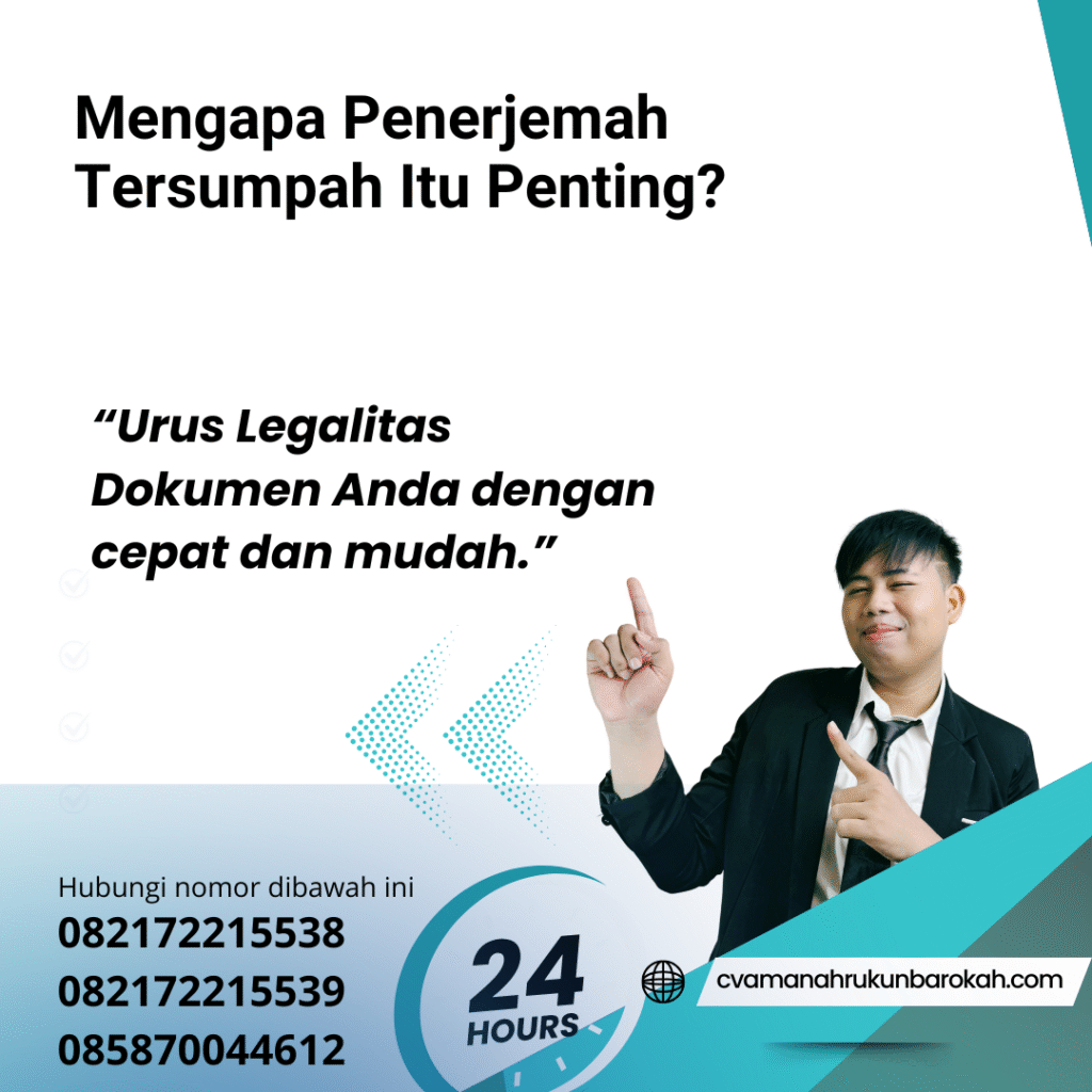 Mengapa Penerjemah Tersumpah Itu Penting Mengapa penerjemah tersumpah itu penting