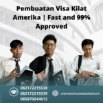 Pembuatan visa kilat amerika fast and 99% approved