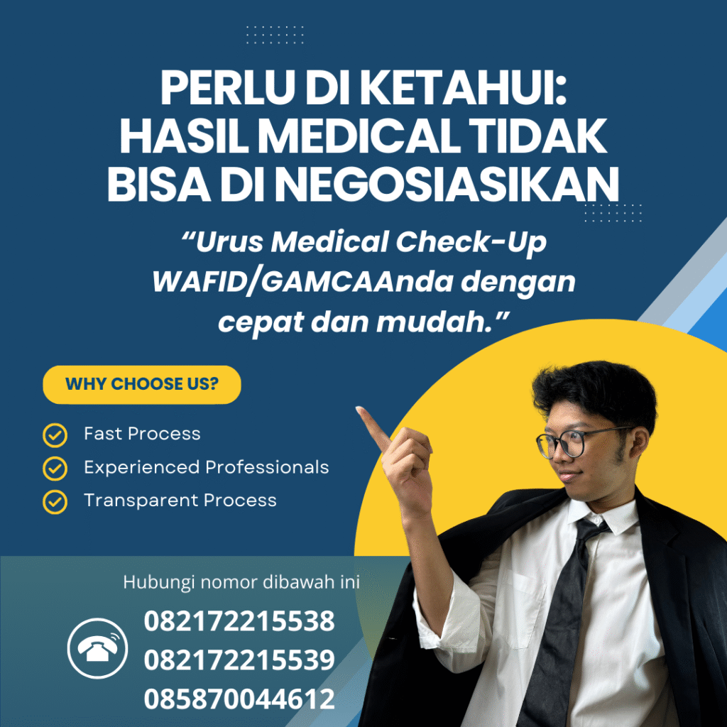 Perlu Di ketahui Hasil Medical Tidak Bisa Di negosiasikan Perlu di ketahui hasil medical tidak bisa di negosiasikan