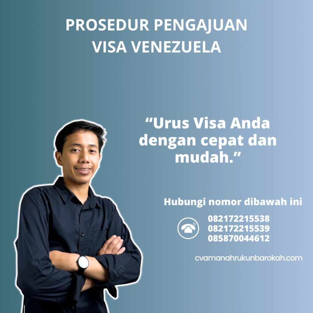 Prosedur pengajuan visa venezuela