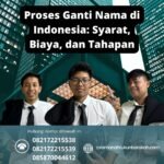 Proses ganti nama di indonesia syarat, biaya, dan tahapan