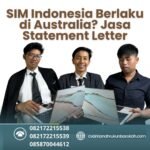 Sim indonesia berlaku di australia jasa statement letter