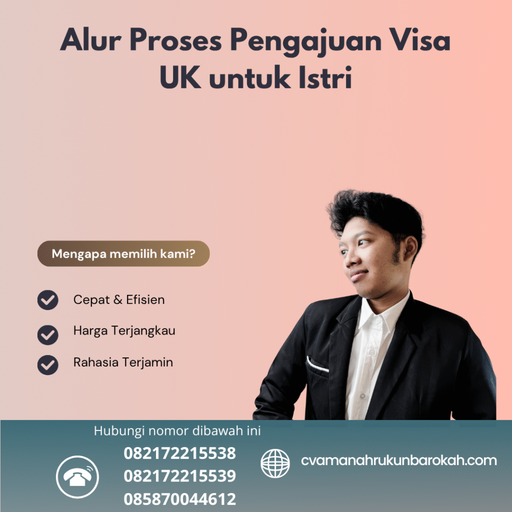 Alur Proses Pengajuan Visa UK untuk Istri Alur proses pengajuan visa uk untuk istri