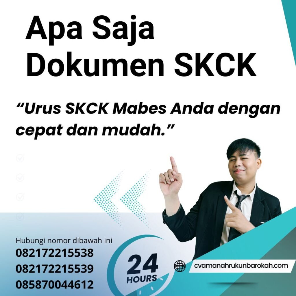 Apa Saja Dokumen SKCK Apa saja dokumen skck